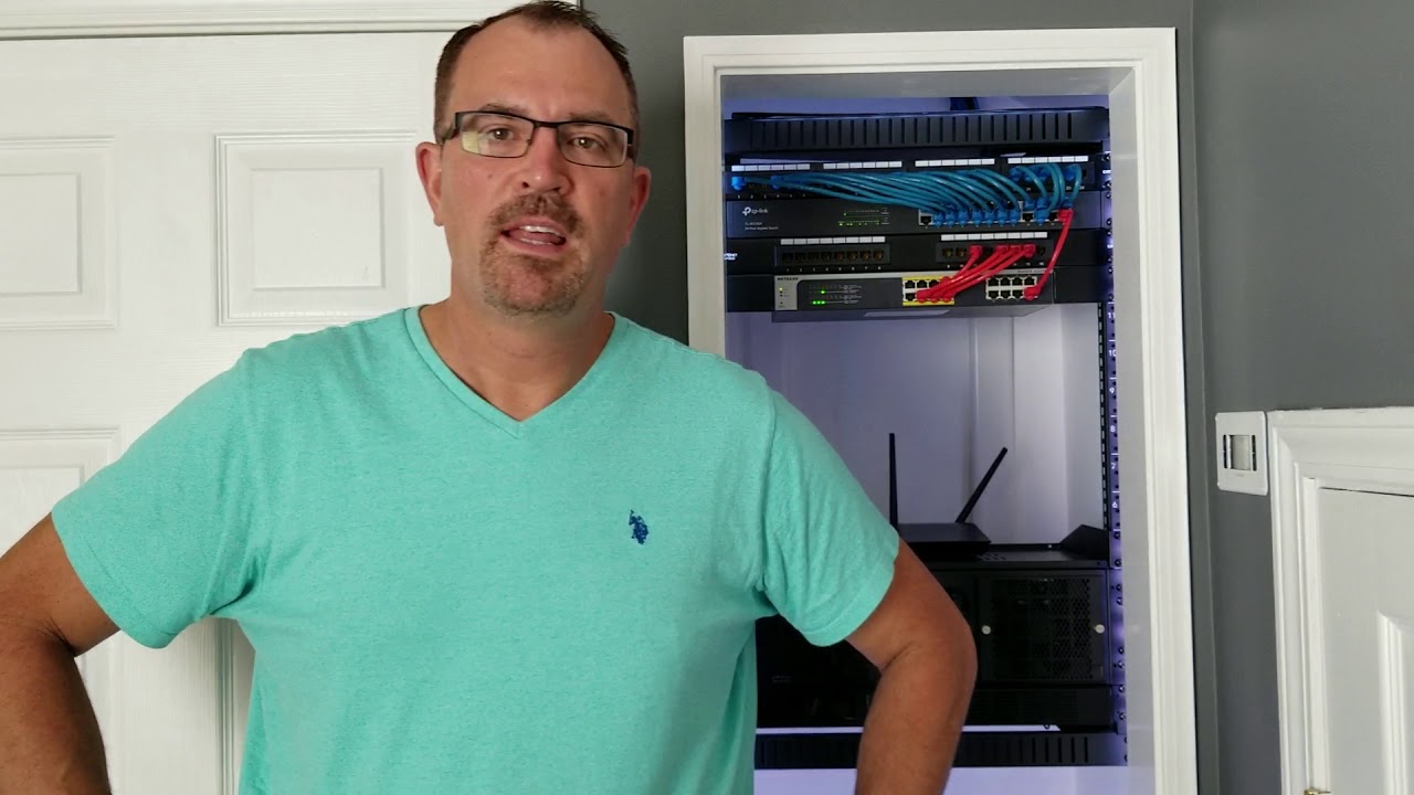 Alex's Network Closet OCD and All 2018