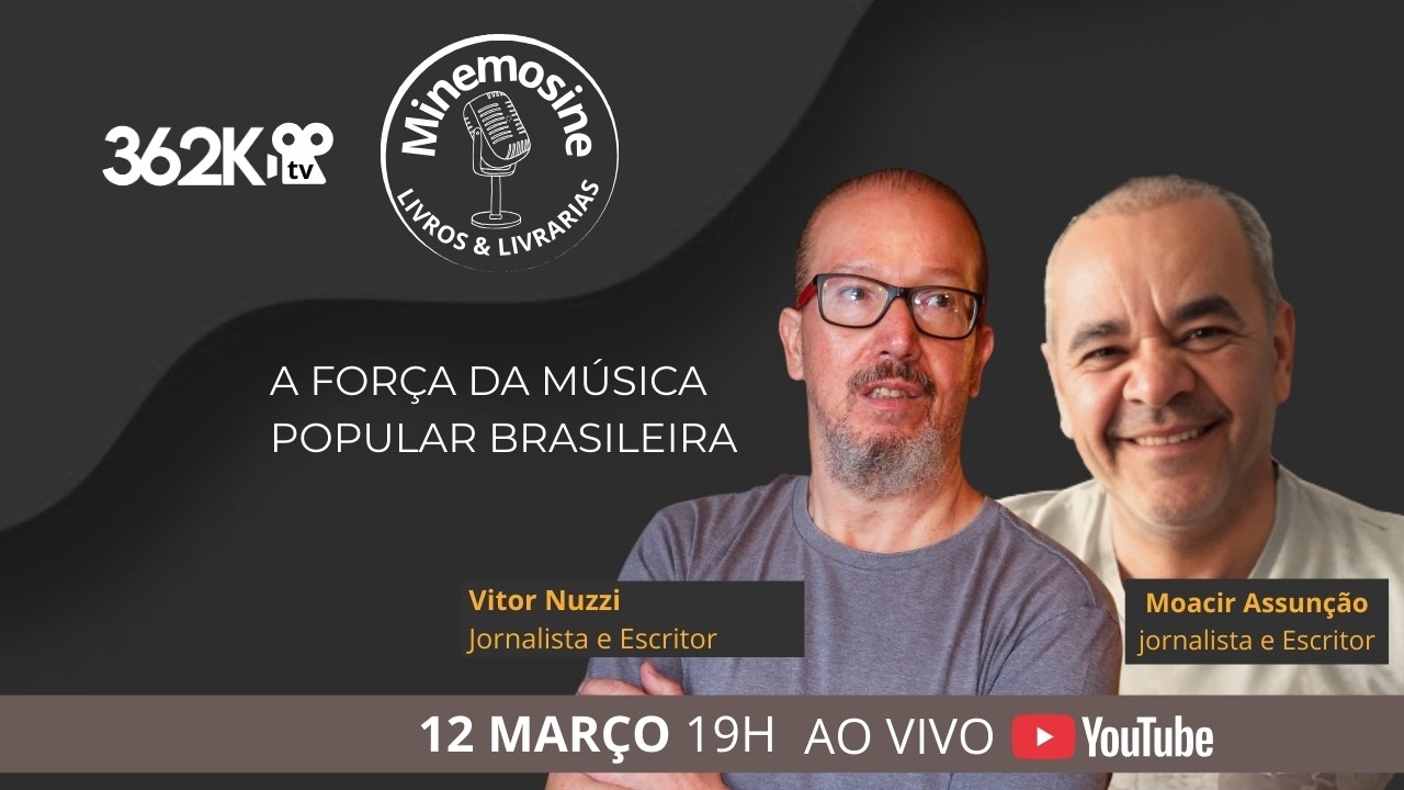 🎙️ Minemosine Livros & Livrarias | A Força da Música Popular Brasileira