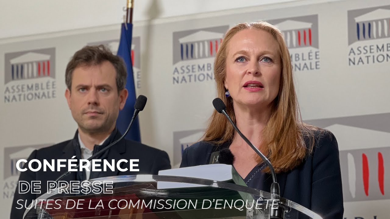 🔴 Conférence de presse, les suites de la commission d'enquête  - 20 novembre 2025