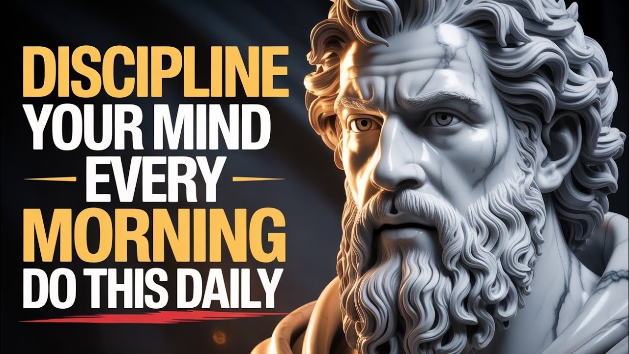 10 Stoic Rules to DISCIPLINE YOUR MIND EVERY MORNING (Do This Daily) | STOICISM