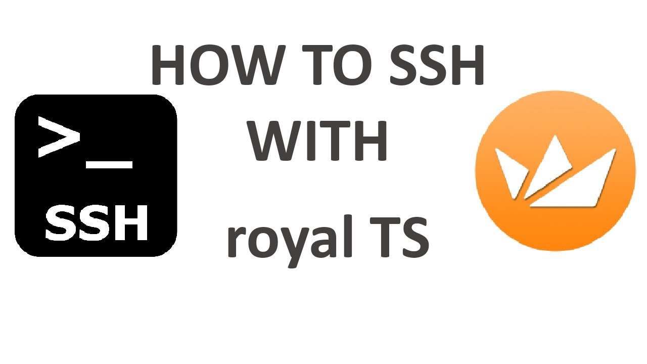 SSH Terminal access to Linux server with Royal TS on Windows