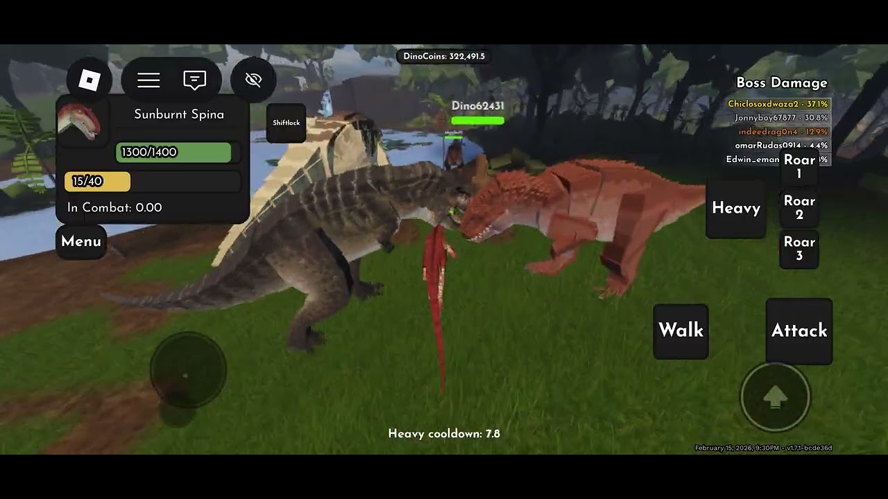 Getting a kill with every spinosaurid in Jurassic Blocky!