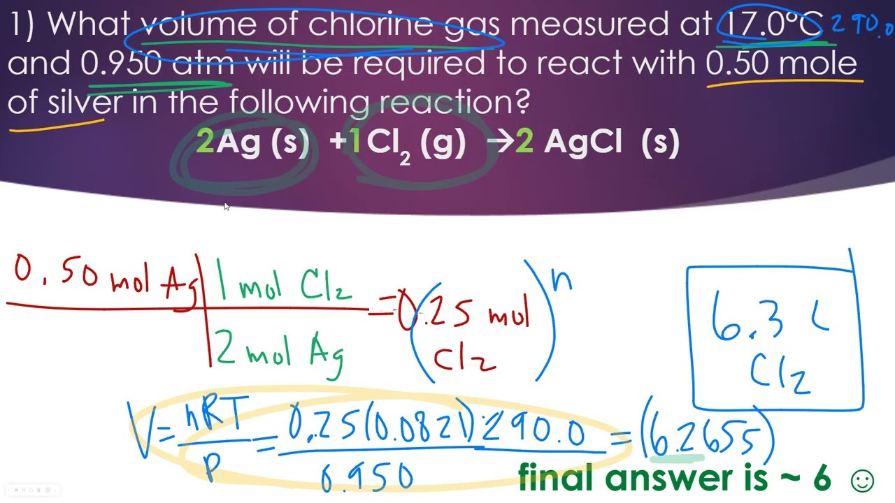 Gas Stoichiometry