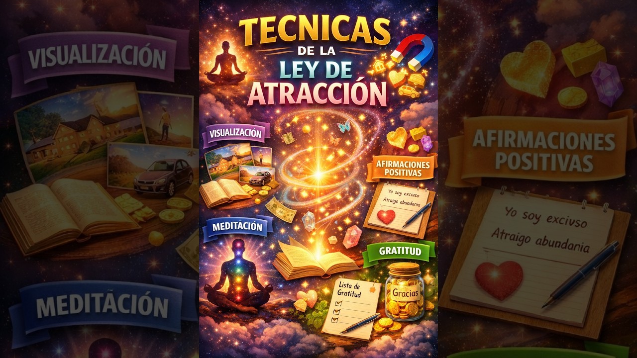 Técnicas de la Ley de  ATRACCIÓN !!!!! ....
