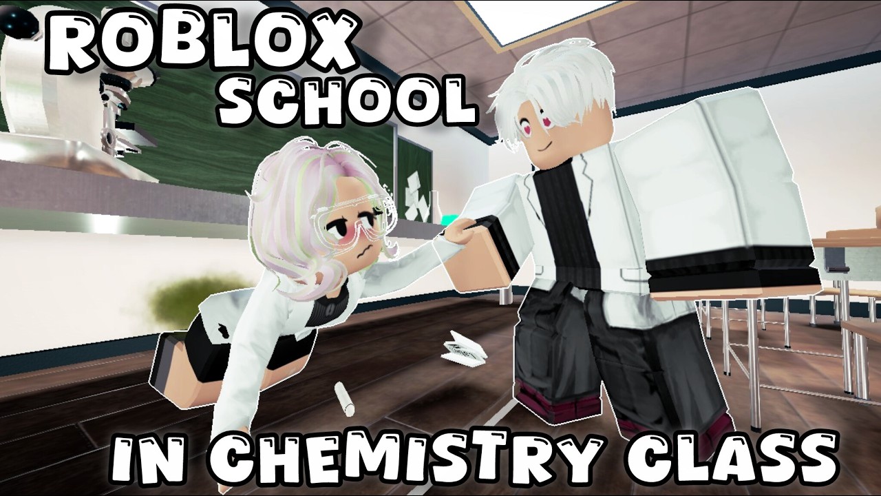 A girl from Roblox feels awkward in front of a boy #fart #farting #funny #animation #robloxanimation