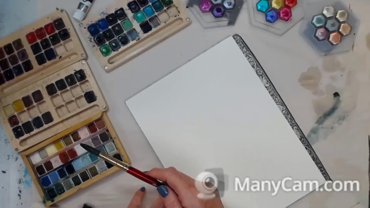 Watercolors I Miss You!!! -- Patti Tolley Parrish