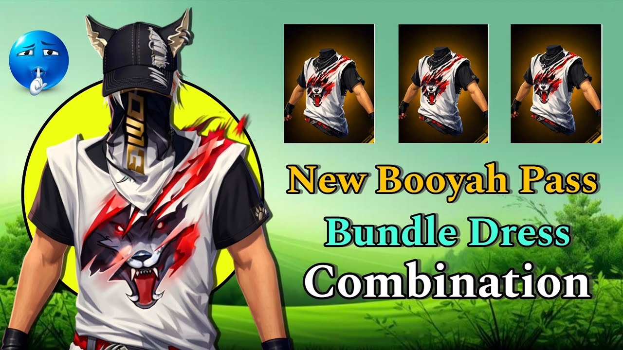  January 2026 Booyah Pass Bundle Dress Combination || No Top-Up Player God Level Dress Combination 