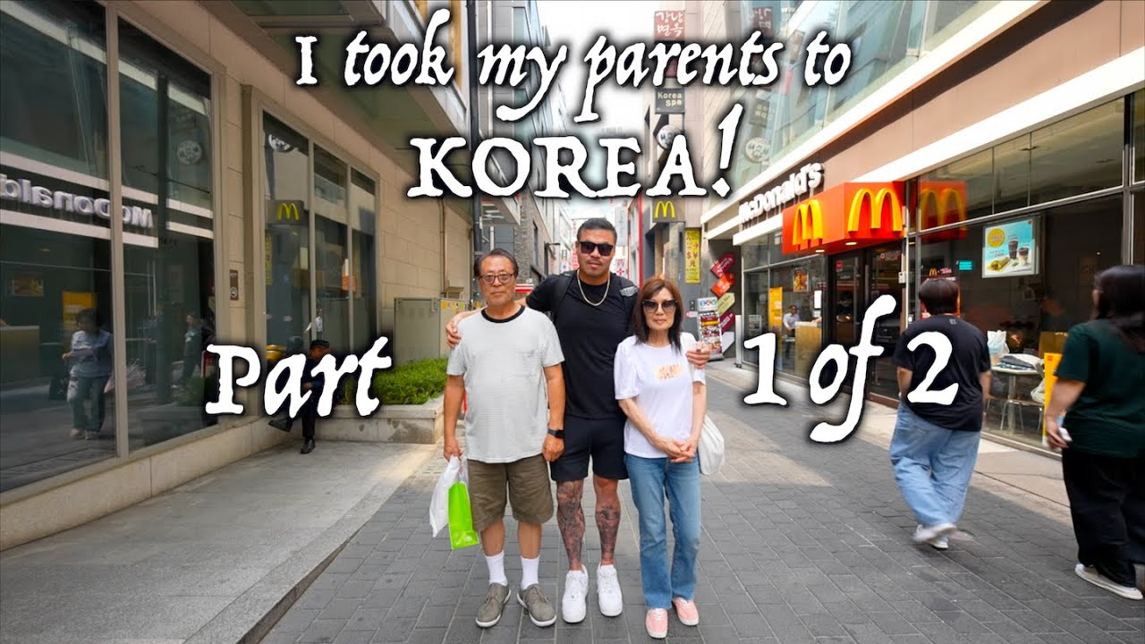 I used my 1st vacay in 7 yrs to take my parents back to Korea! | New Vlog