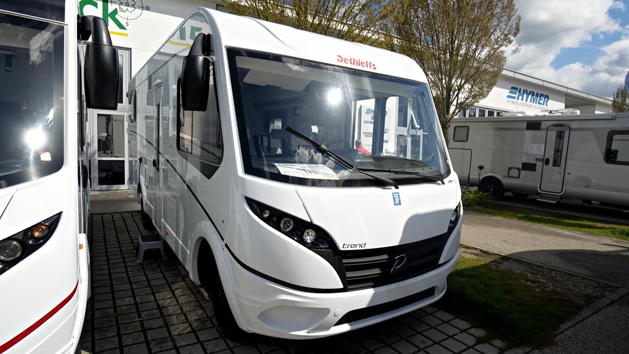 🔥 DESIGN WOHNMOBILE VOLLINTEGRIERT 2023: Dethleffs Trend I 7057 EB. Made in Germany.