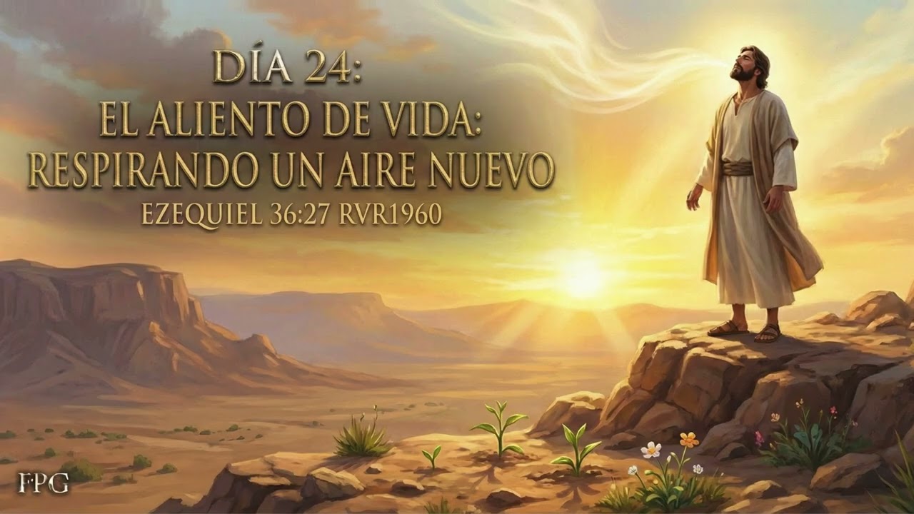 DÍA 24   EL ALIENTO DE VIDA   RESPIRANDO UN AIRE NUEVO