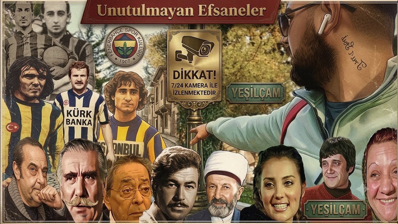 Fenerbahçe ve Yeşilçam Efsaneleri - Tarikat Lideri - 24 Saat Korunan Mezar