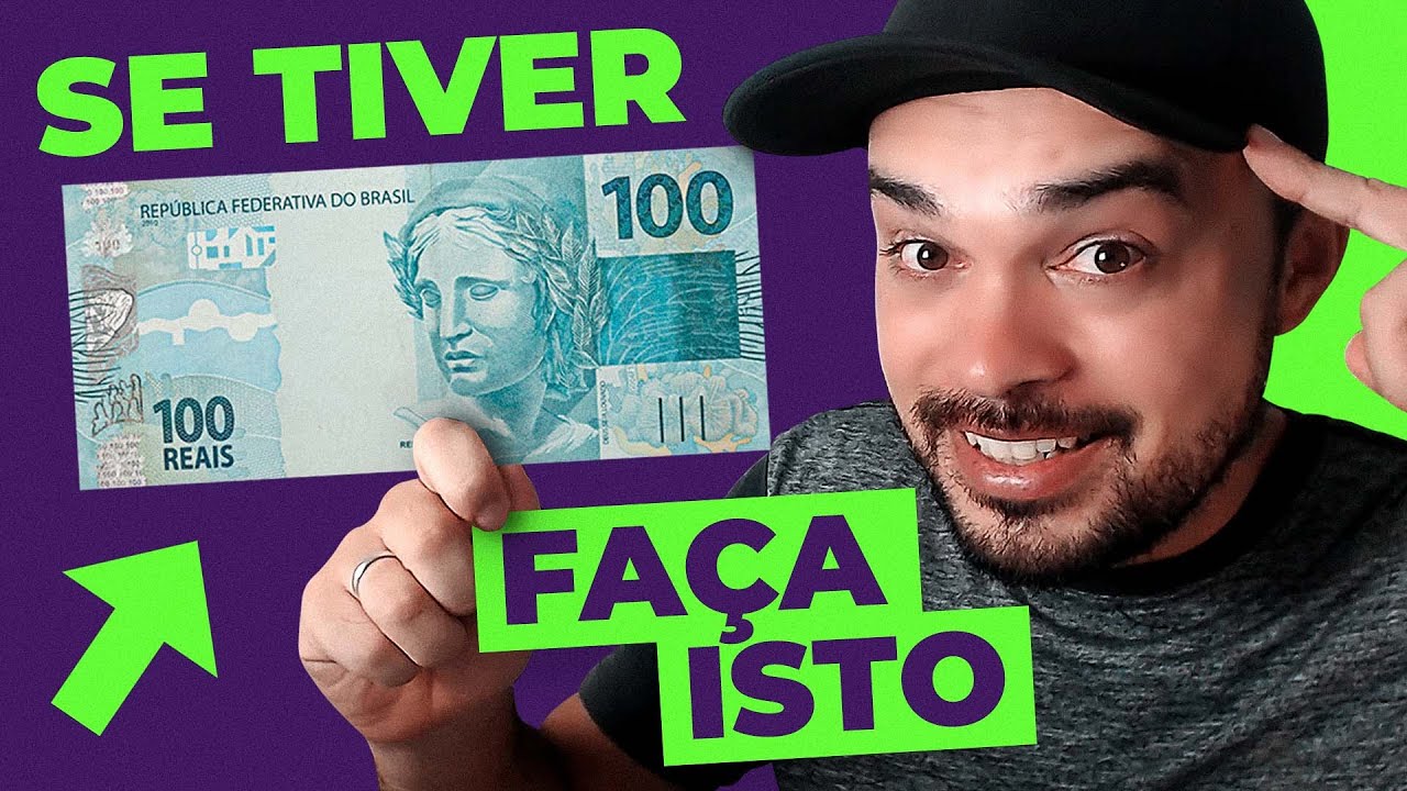 5 INVESTIMENTOS com APENAS R$100 para iniciantes