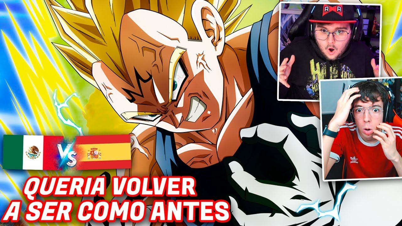 Españoles reacciona a Dragon Ball Latino 😡 Vegeta: Yo solo queria volver a ser como era antes