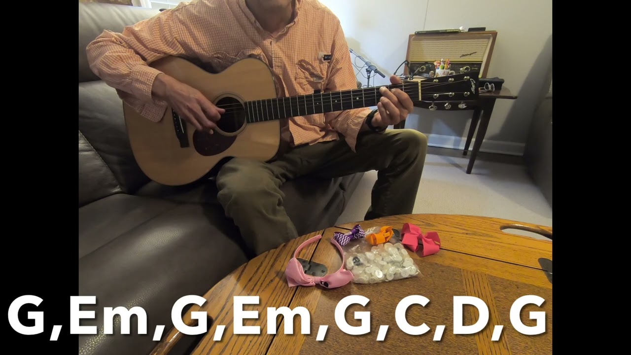 buttons and bows (intermediate fingerstyle guitar lesson) 1948