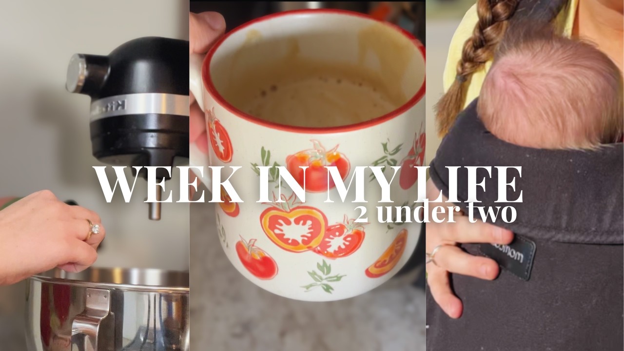First solo week in my life as a SAHM | 2 under two