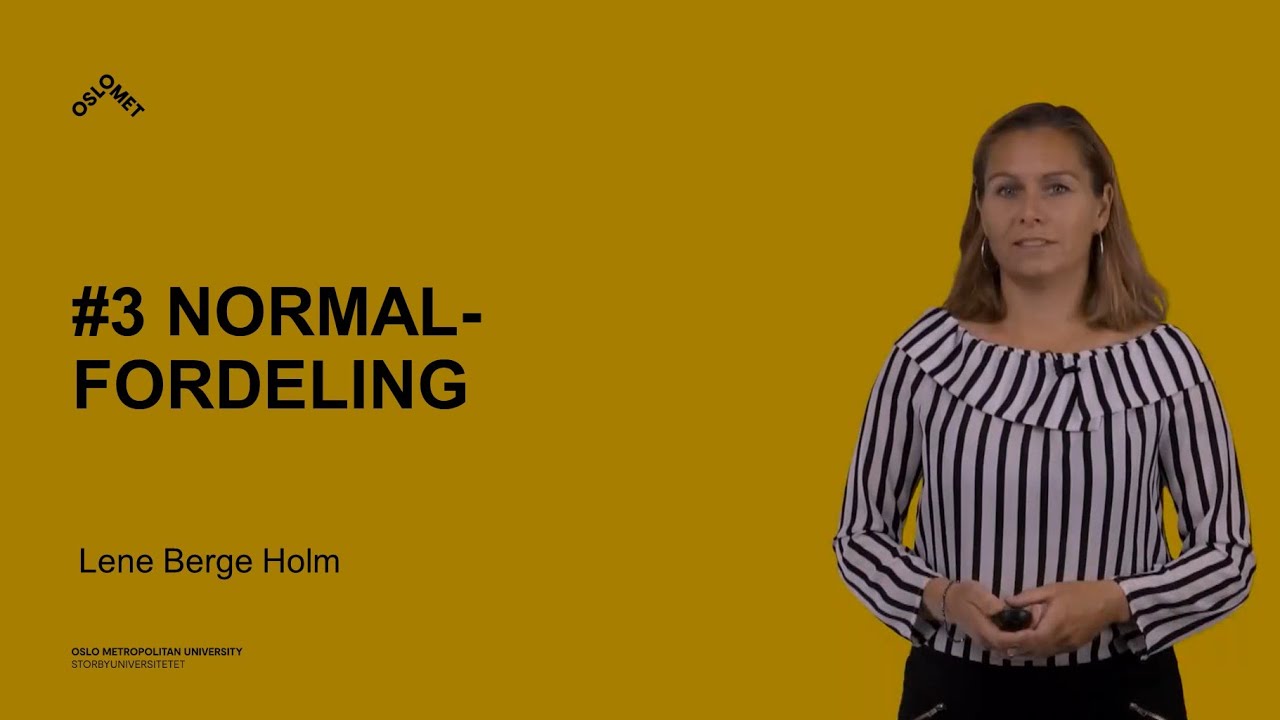 3. Normalfordeling