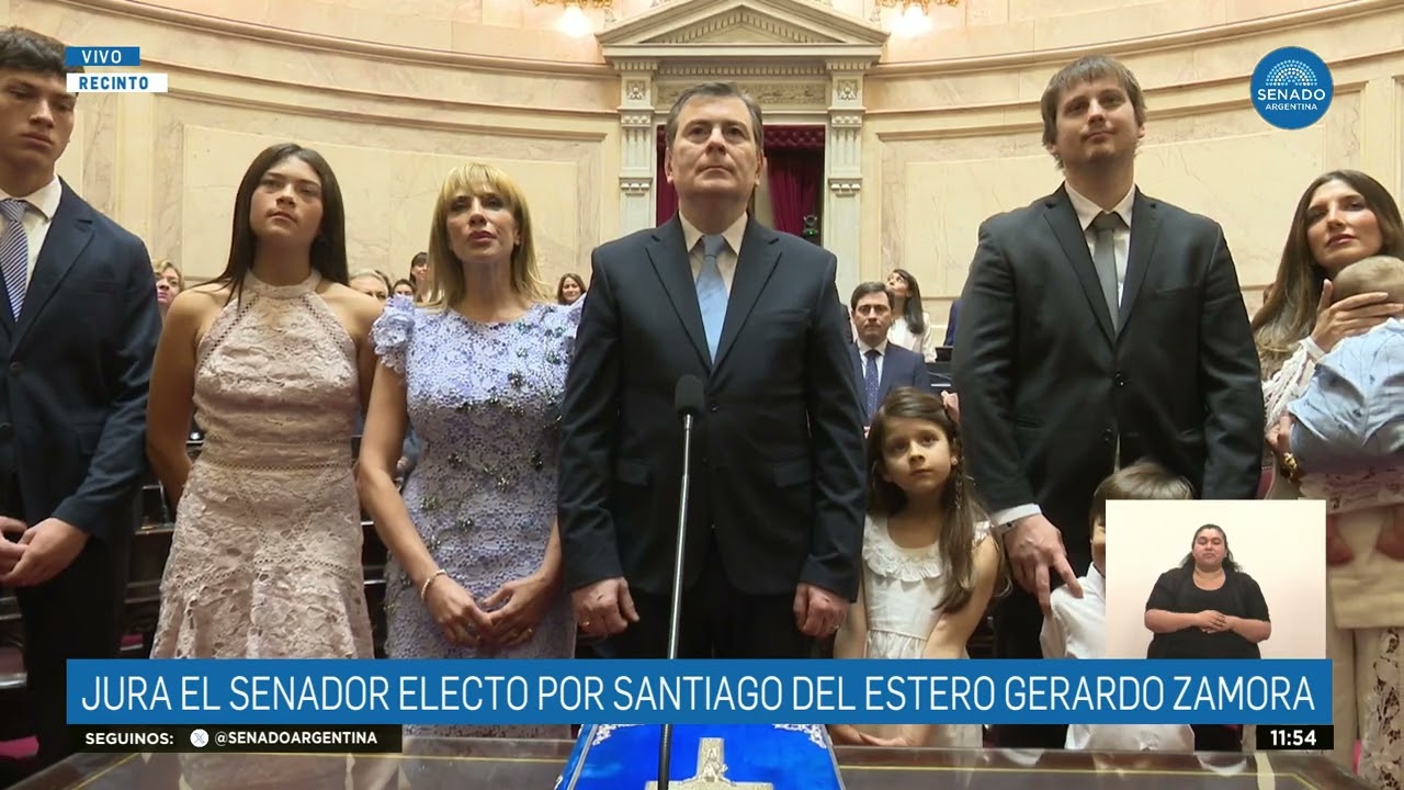 JURA GERARDO ZAMORA COMO SENADOR - SESIÓN PÚBLICA ESPECIAL 28-11-25