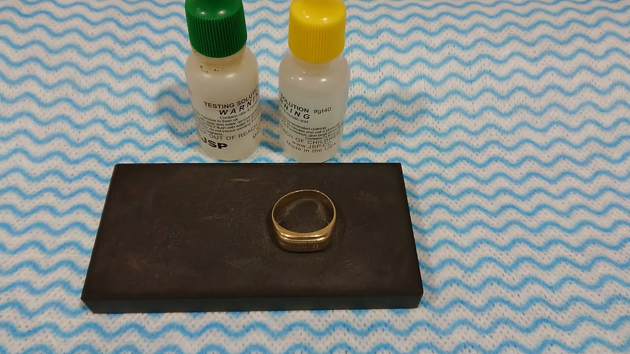 Testing Gold for Purity, Authenticity And How To Know When It's Fake. Step By Step Guide.