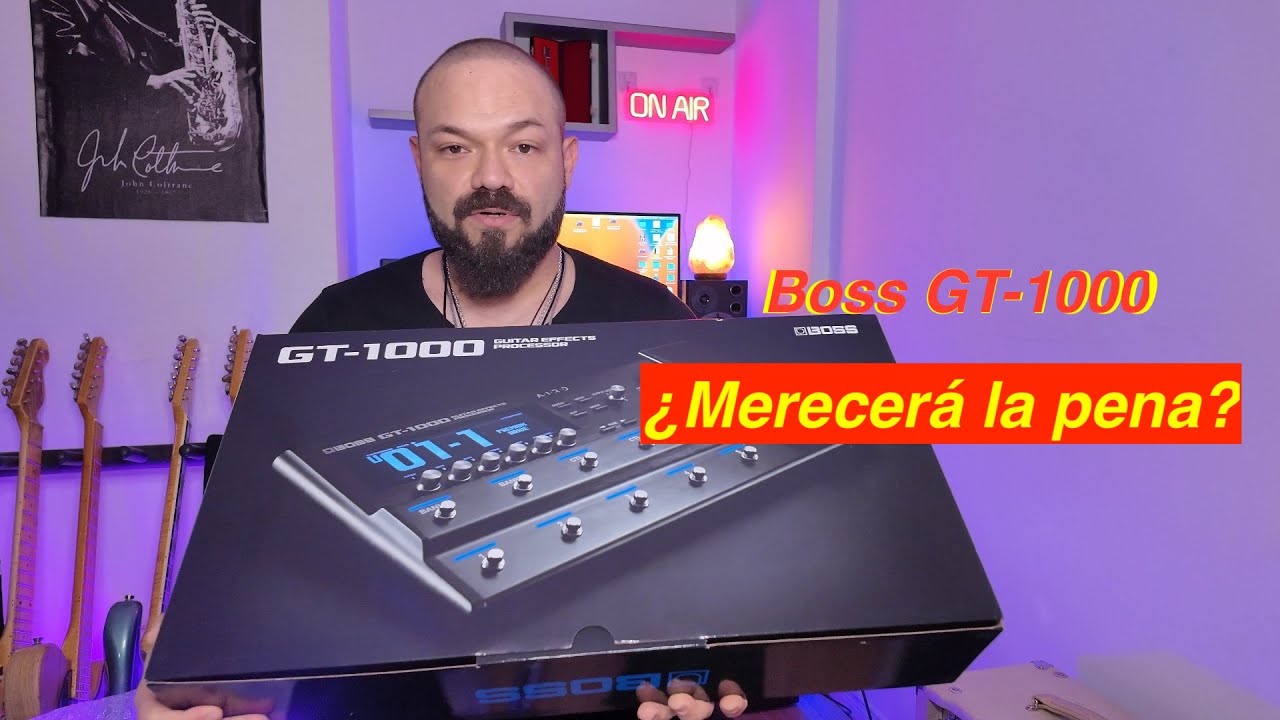 Boss GT-1000: Unboxing y prueba rápida de efectos!