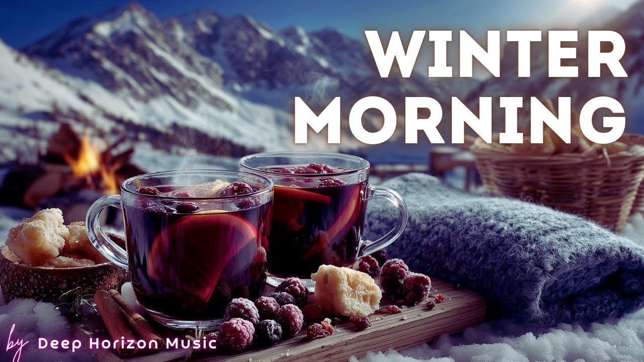 Cozy Winter Mornings ❄️☕️ Lounge Music Mix For A Calm Start 🌞