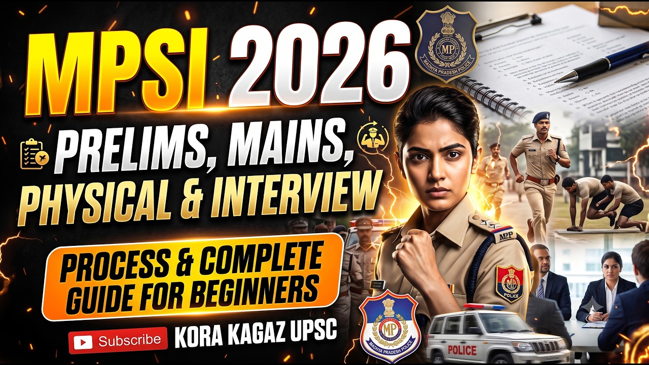 MPSI 2026: Exam Pattern & Selection process | MPSI 2026 Prelims, Mains, Physical & Interview