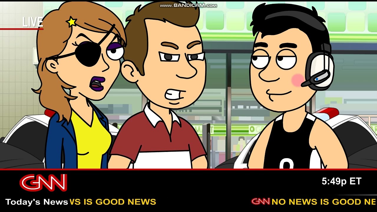 The News Broadcast From Eddy Misbehaves At GS