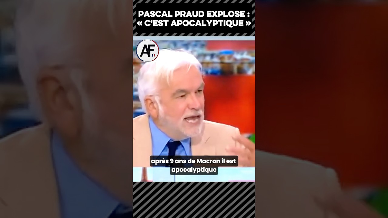 Pascal Praud D&Eacute;MONTE Lescure et Macron : &laquo; C'est apocalyptique ! &raquo; 🔥#actualit&eacute;s #politique