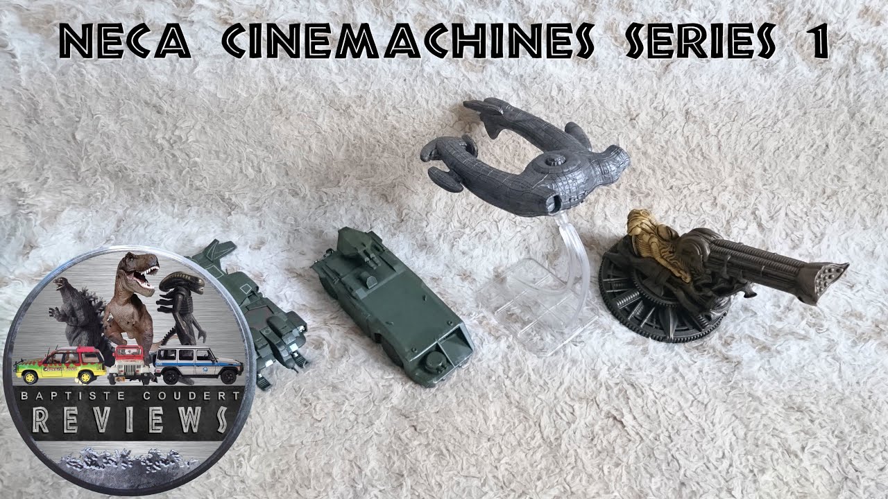 Video Review: 2016 NECA Cinemachines Series 1 Alien Aliens Space Jockey Derelict Ship APC Dropship