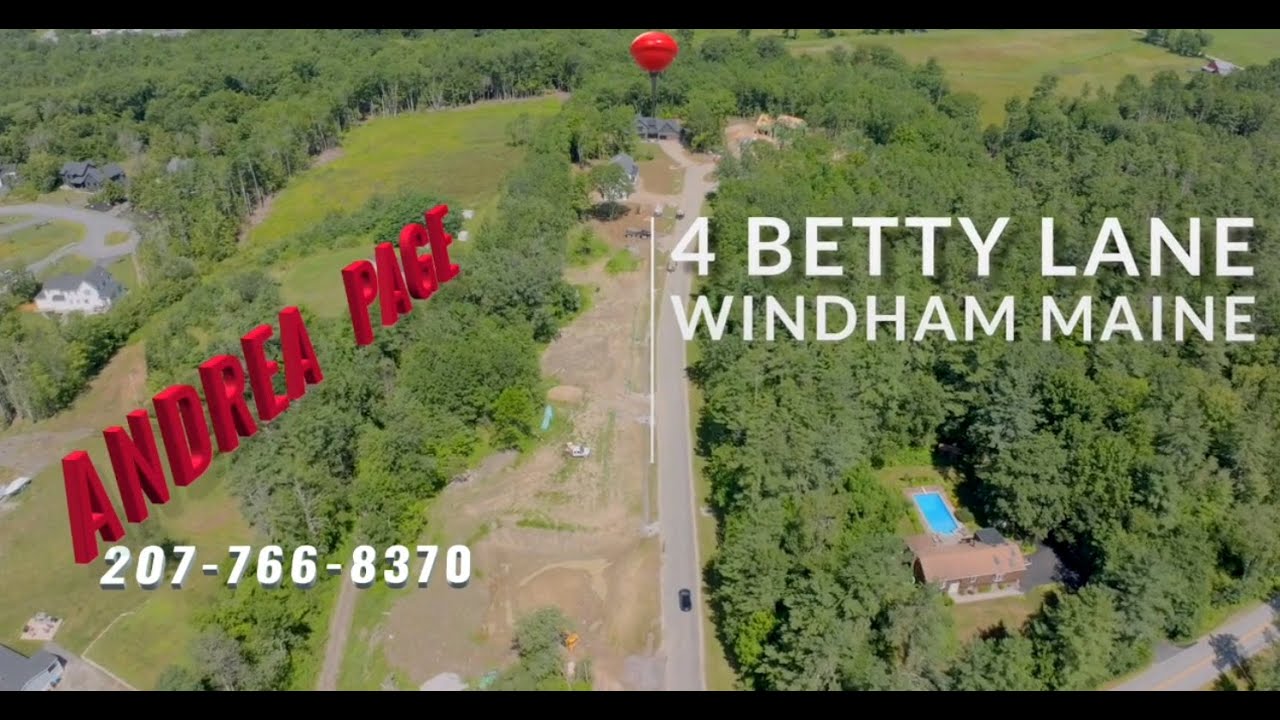 4 Betty Lane Windham Maine Realtor Andrea Page