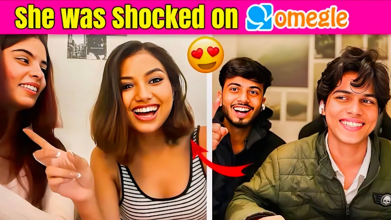 OMEGLE: SHE GOT SHOCKED😱ll Flirting and Surpising Girls on omegle❤️😜