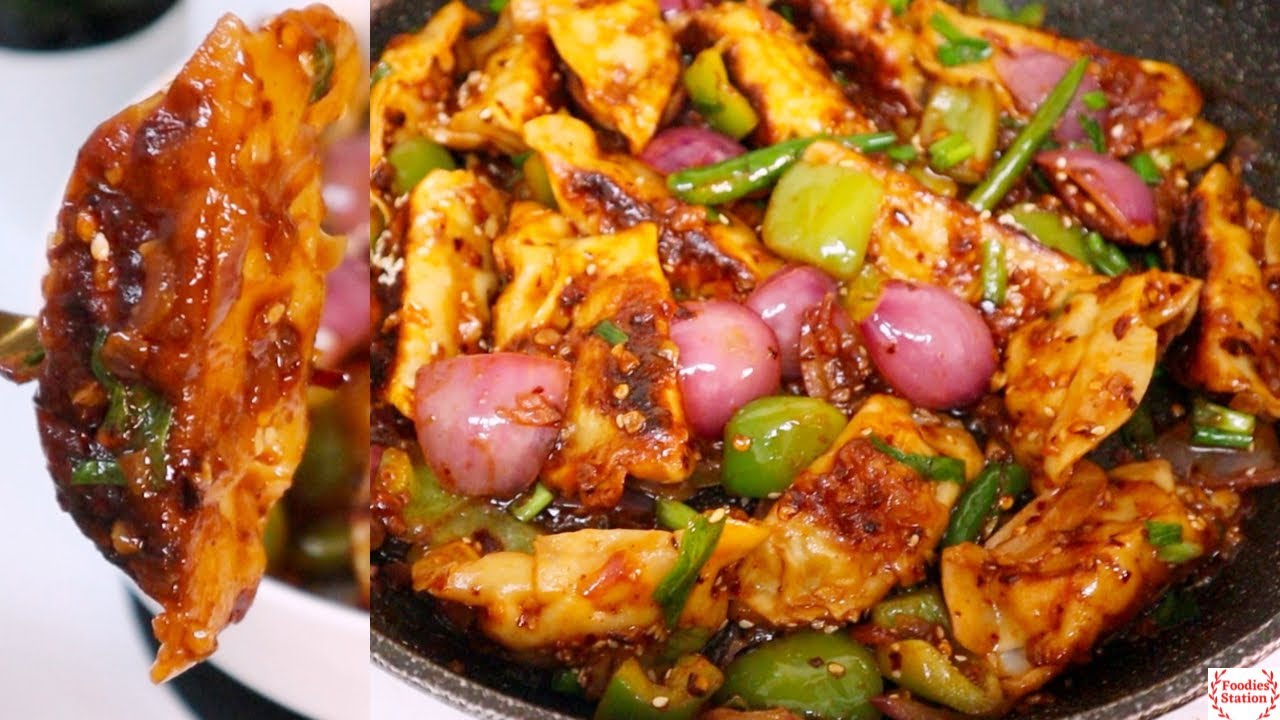 Эти хрустящие, острые и невероятно вкусные пельмени просто БЕЗУМНЫЕ! Пельмени с курицей чили 🌶️🥟!...