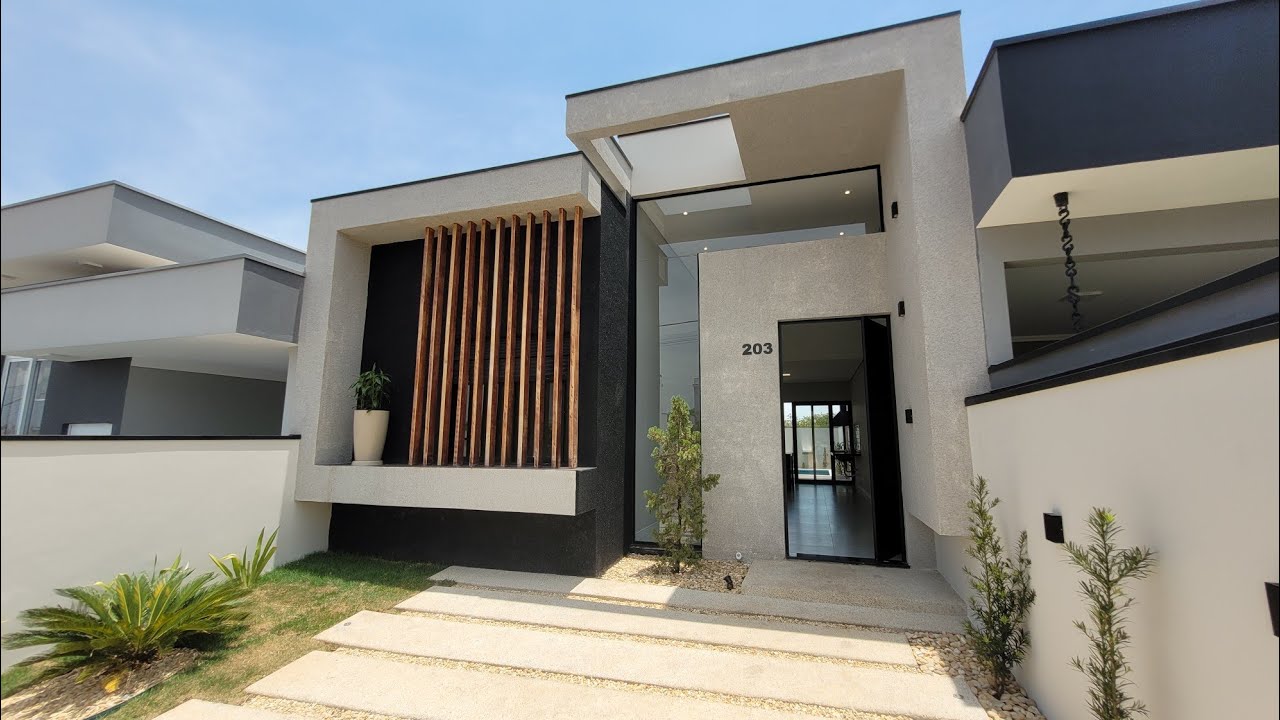CASA MODERNA, IMPONENTE E COM PISCINA 🏊‍♂️ TEMOS AQUI! Reserva dos Ypês em #tatui