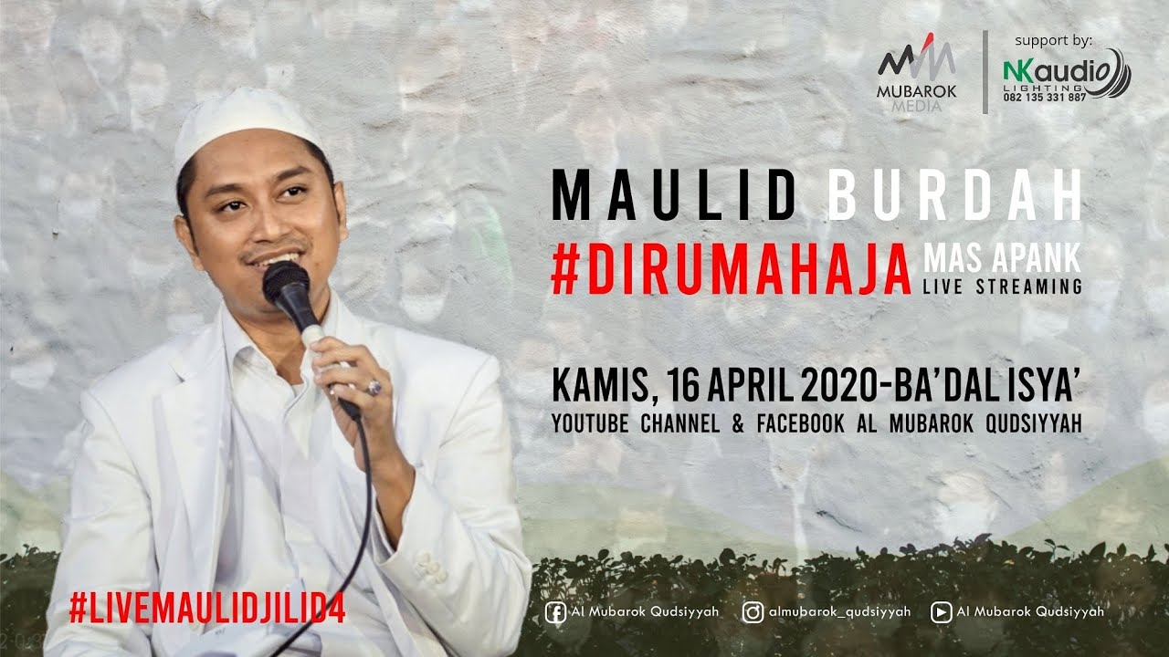 🔴 LIVE BURDAHAN DIRUMAH SAJA BERSAMA MAS APANK