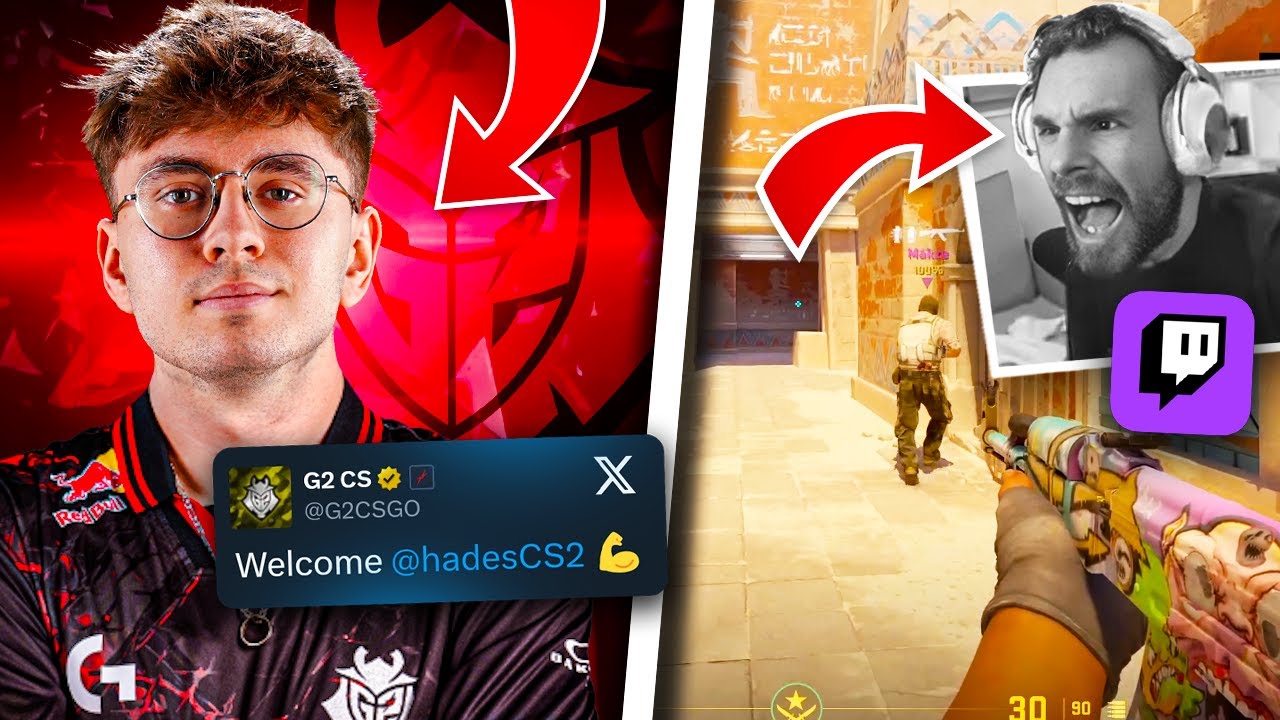 HADES OFICJALNIE W G2! 😱 PAGO Z BANEM NA TWITCH! 😂 PASHA TRAFIŁ NA TROLLA!