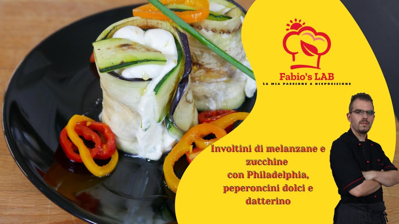 Si Riparte... #Involtini di melanzane e zucchine con #PhiladelPhia🔥