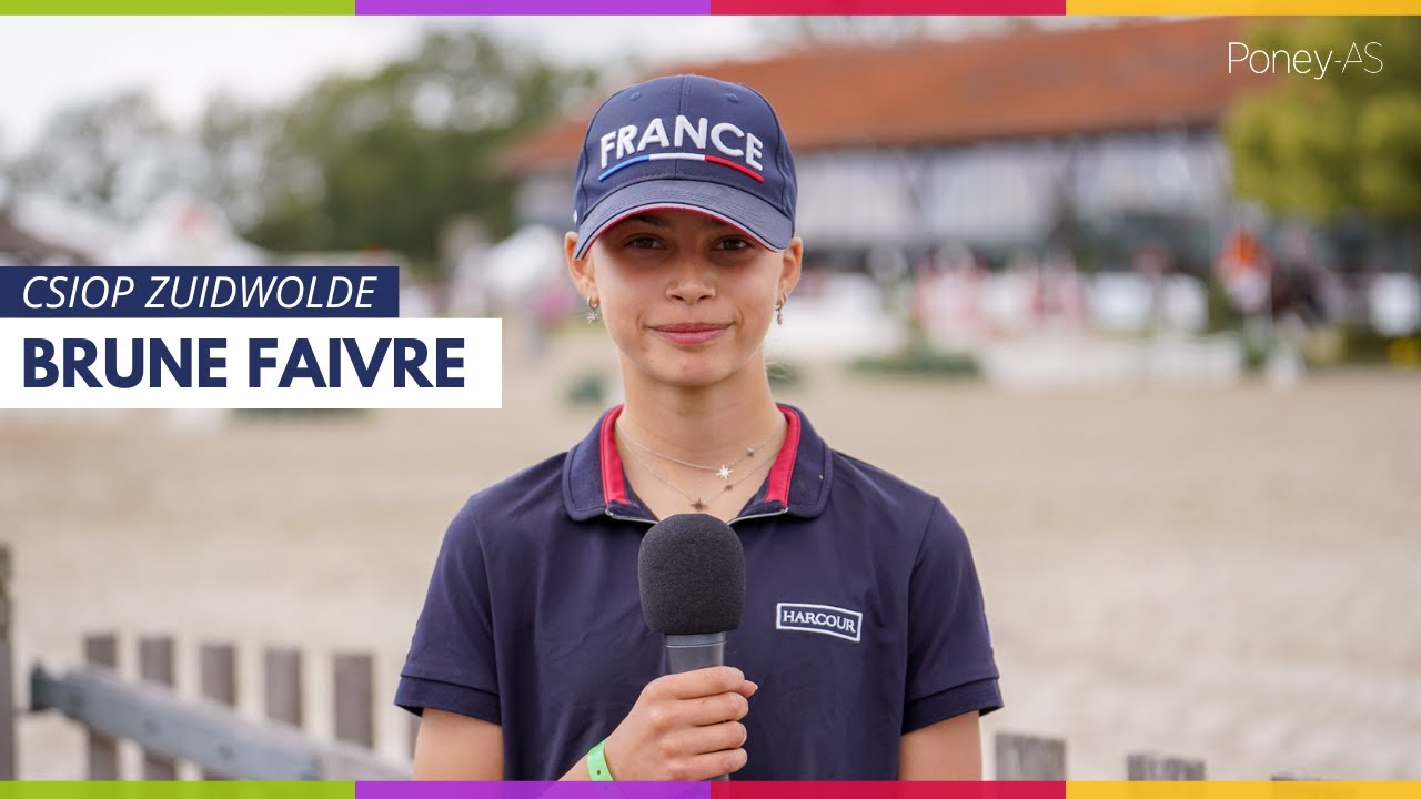 Brune Faivre et Qopper der Lenn, double sans-faute dans la Coupe des nations de Zuidwolde ! 🇫🇷