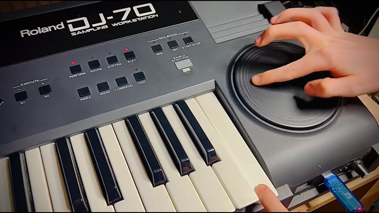 Roland Sampler Magic '96 - Part 2: Roland DJ-70 MK2 Sampler - Original Demo Disc Vibe - 90s Samples