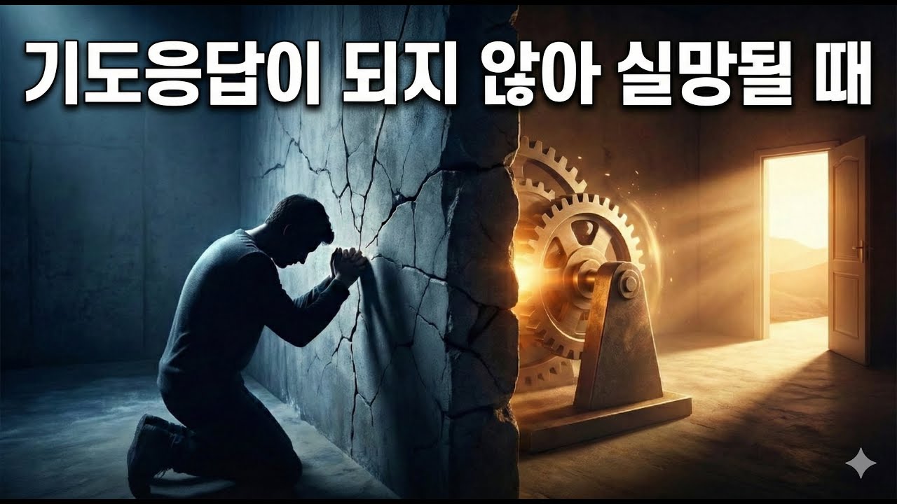 기도가 응답되지 않아 하나님께 실망하신 그리스도인 에게 ..