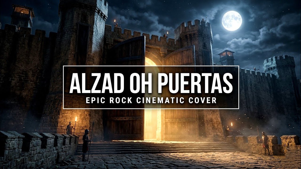 ALZAD OH PUERTAS - Jesús Adrián Romero | ROCK COVER - 4K