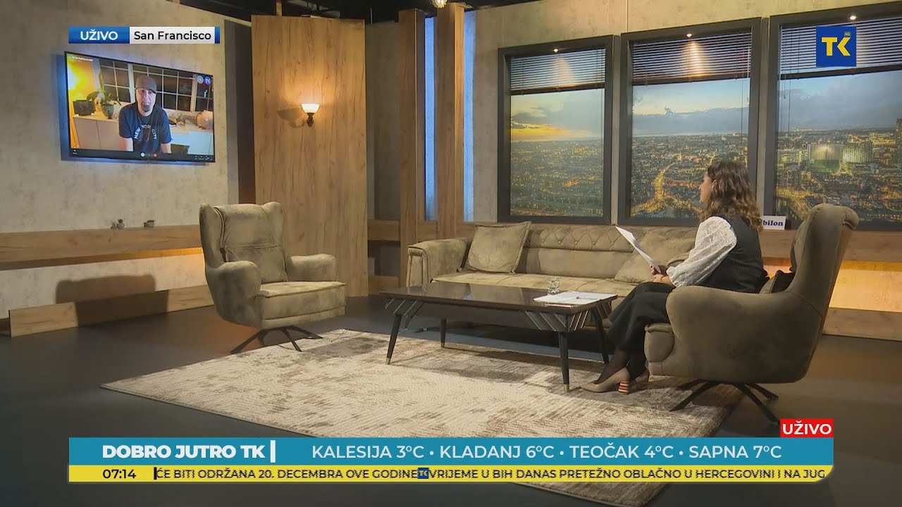 DOBRO JUTRO TK - DINKO SALIHBA&Scaron;IĆ - FRONTMAN GRUPE ROCK KO FOL 21-10-2021