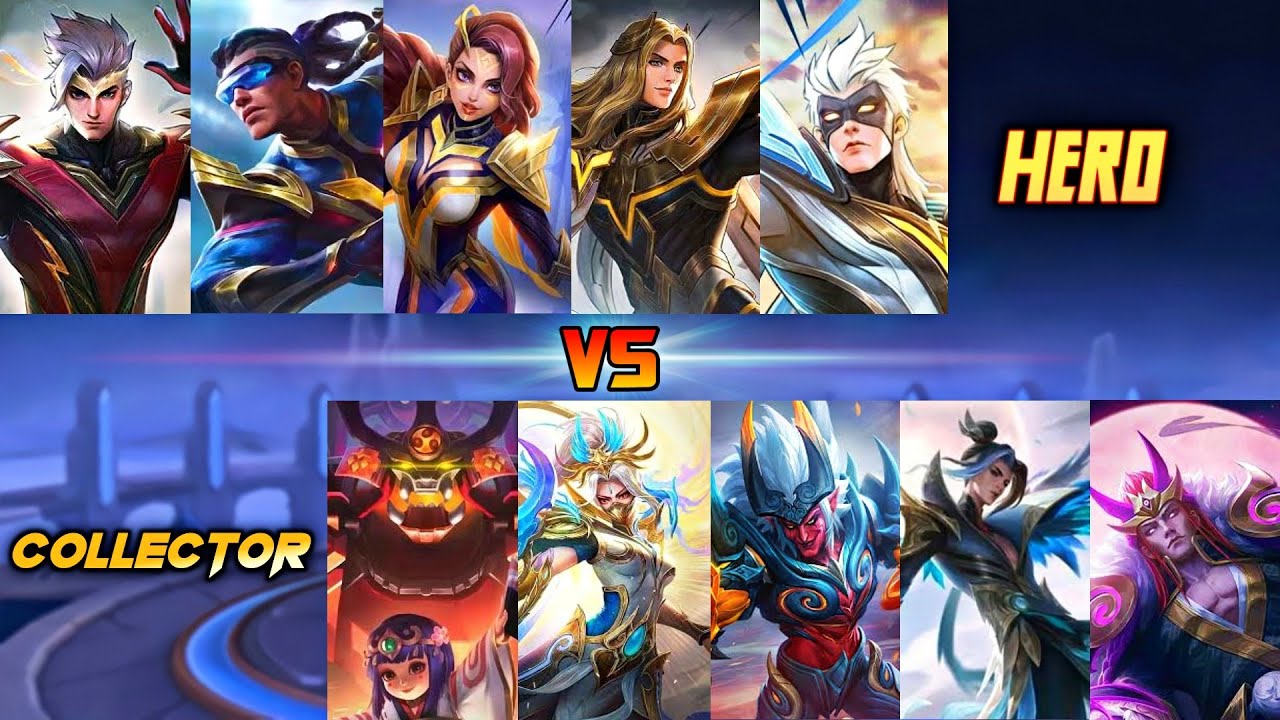 MOBILE LEGENDS ГЕРОЙ ПРОТИВ КОЛЛЕКЦИОНЕРА БОЙ 1 НА 1