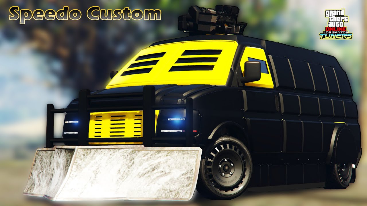 Speedo Custom Review & Customization | GTA 5 Online | FREE Armored VAN | How to Buy it | NEW!