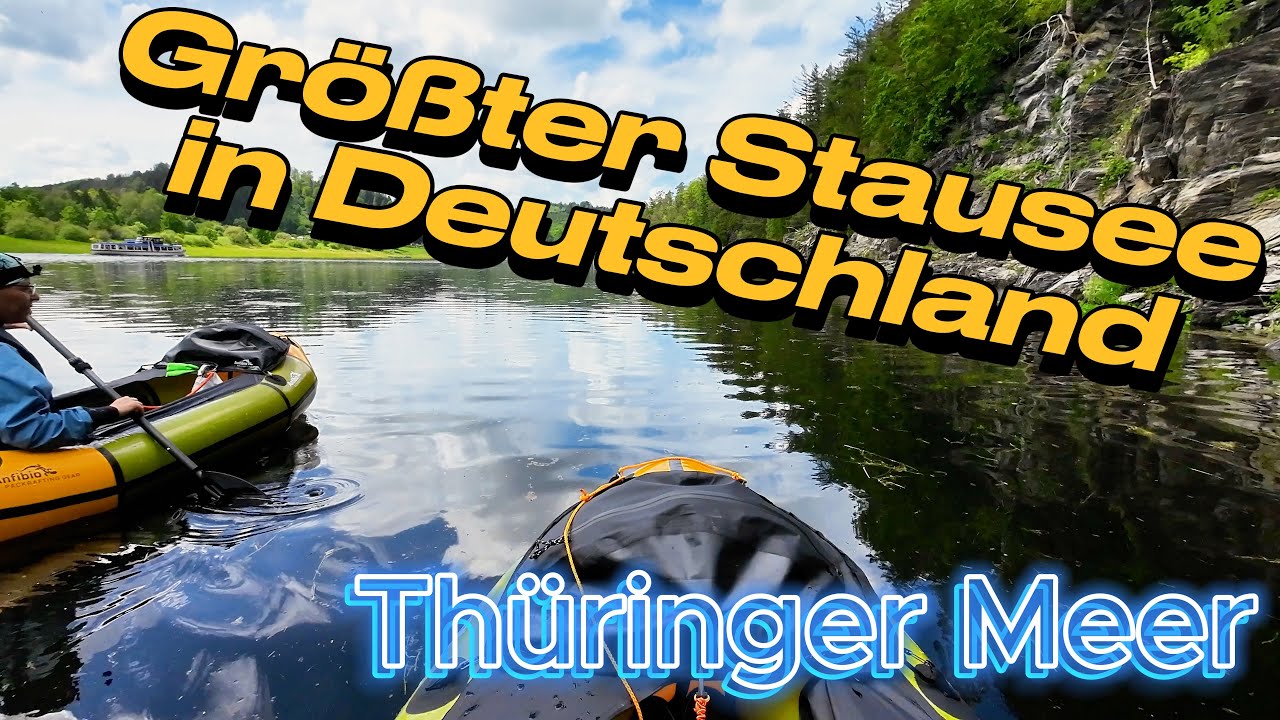 Mit dem Anfibio Rebel 2K von Harra nach Saaldorf/Größter Stausee in Deutschland/Thüringer Meer