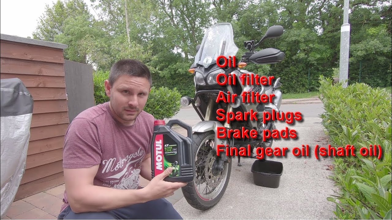 Полное обслуживание XT1200Z (включая колодки и свечи)