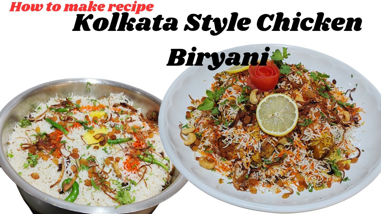 Kolkata Style Chicken Biryani /  आलू वाला कोलकाता चिकन बिरयानी  / Chef Salim