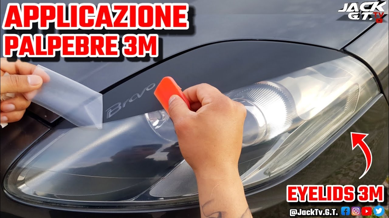 Applicazione Palpebre Auto 3M su Fiat Bravo serie 2 ✔️