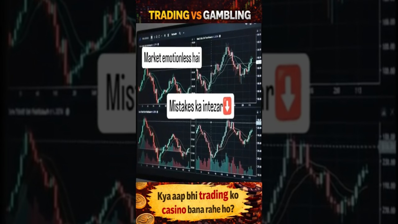 Part#5 - 90% Traders Isliye Fail Hote Hain | Trading Gambling Kab Ban Jati Hai? (Truth)