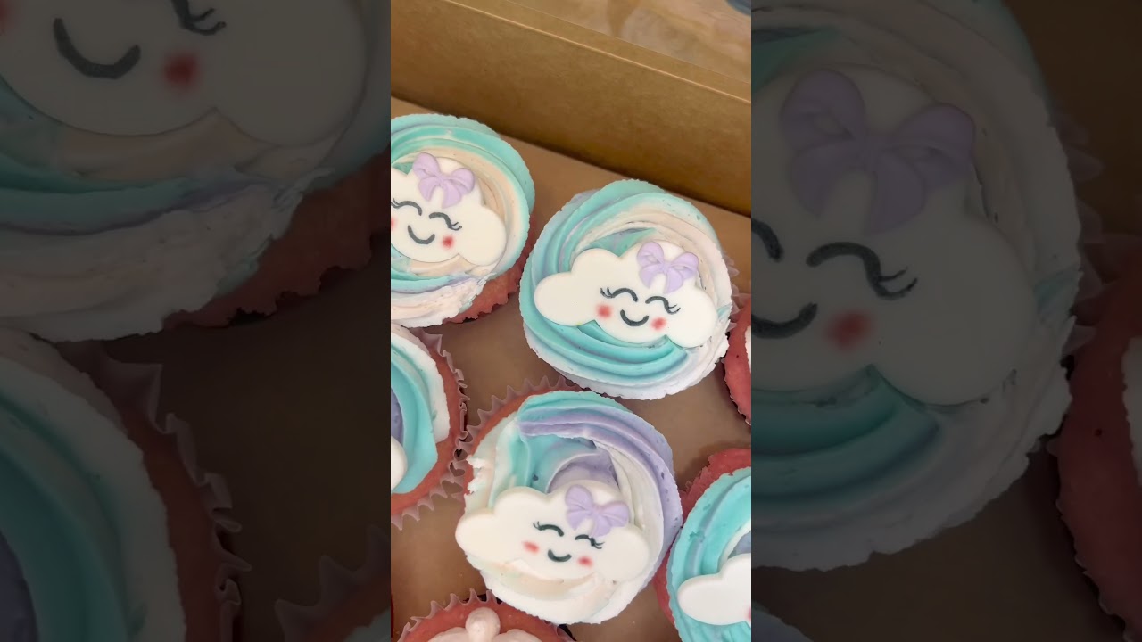 ☁️ 🧁 Floating on Cloud 9 cupcakes!