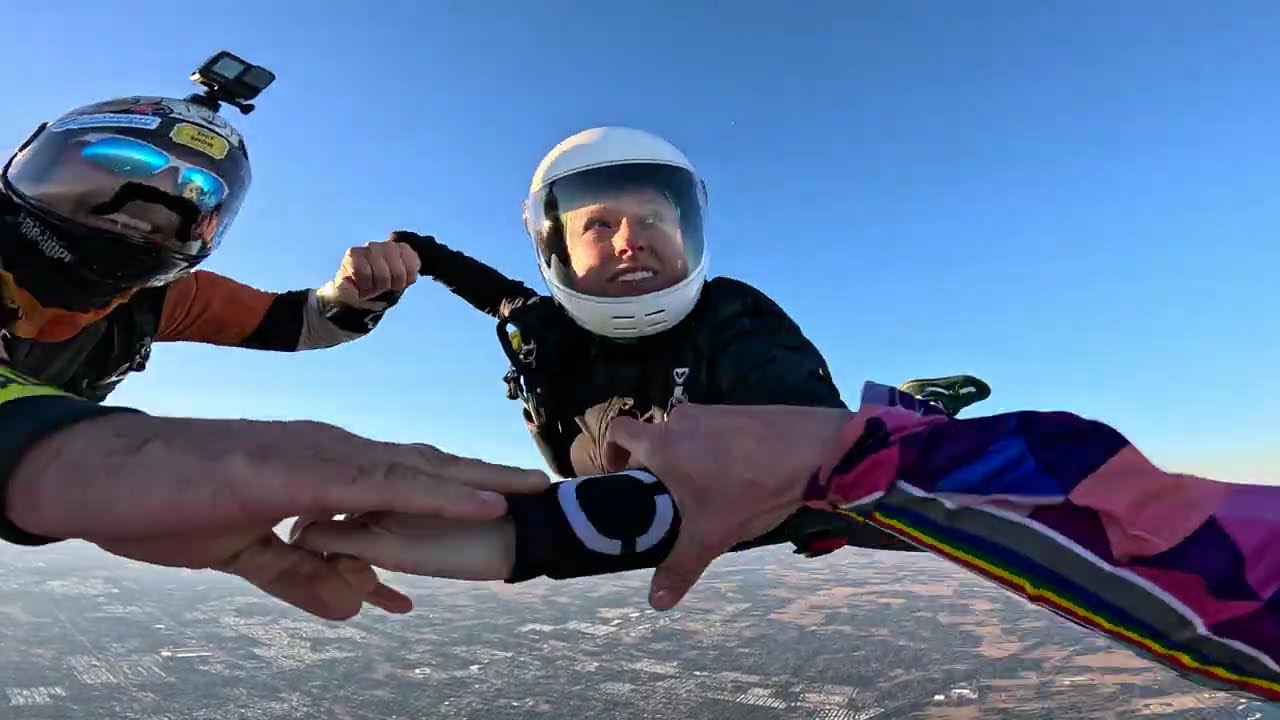 5way belly jump with Tony Ashley at Skydive City