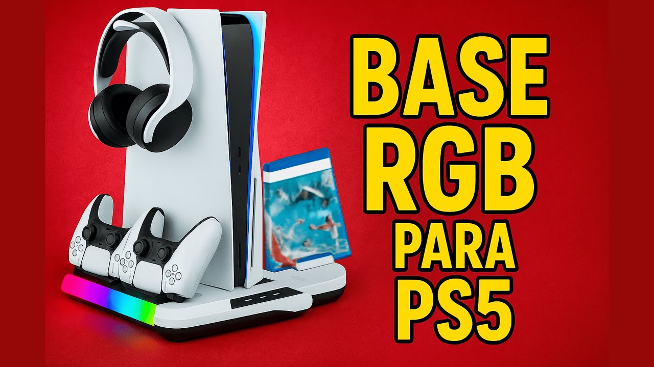 [UNBOXING E AN&Aacute;LISE] - A MELHOR BASE FUNCIONAL PARA PS5!!